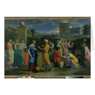 Eliezer y Rebecca en bien, 1648 (aceite en canv