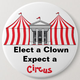 Elige a un payaso, espera un botón de circo