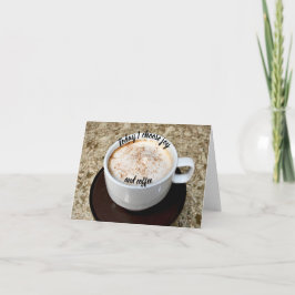 Elige Alegría... y café.