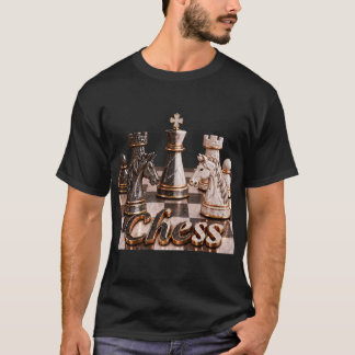 ¡Elige un bando! Camiseta de ajedrez