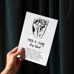 Elige una tarjeta, cualquier tarjeta Libro de firm