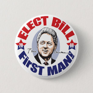 ¡Elija al primer hombre de Bill!  Botón