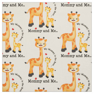 Elija el color de fondo de la tela Giraffe