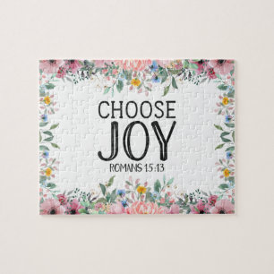 Elija Joy Romans 15:13 Jigsaw Puzzle