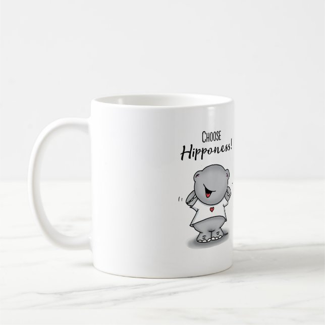 Elija la TAZA de Hipponess - regalo para los (Izquierda)