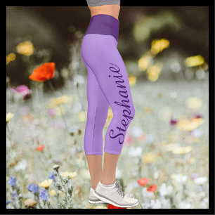 ELIJA SUS personalizados de yoga capri leggings