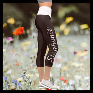 ELIJA SUS personalizados  de yoga capri leggings