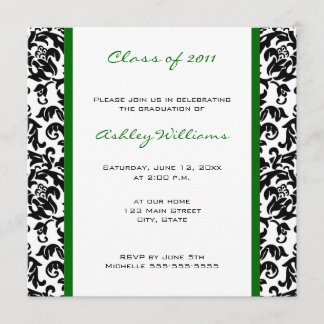 Elija sus propias invitaciones de la graduación
