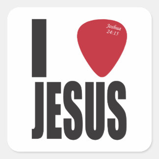 Elijo a Jesús Pegatinas