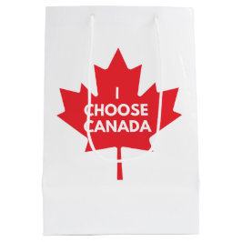 Elijo la bolsa de regalo de Canadá