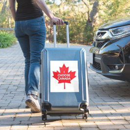 Elijo Pegatina de vinilo de Canadá
