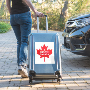 Elijo Pegatina de vinilo de Canadá