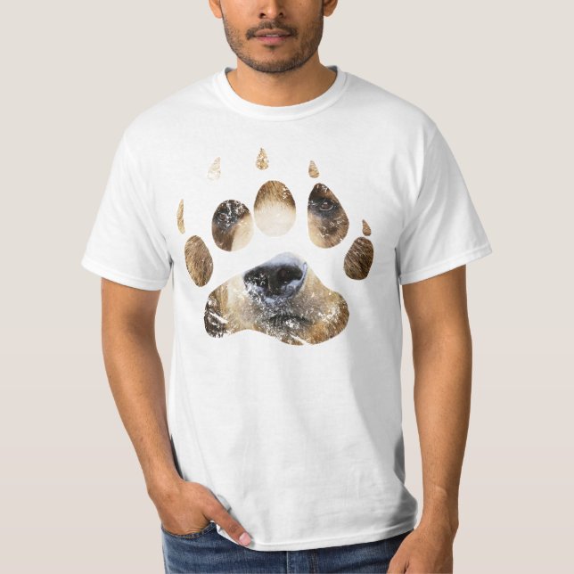 Eliminada camiseta de la pata de oso (Anverso)