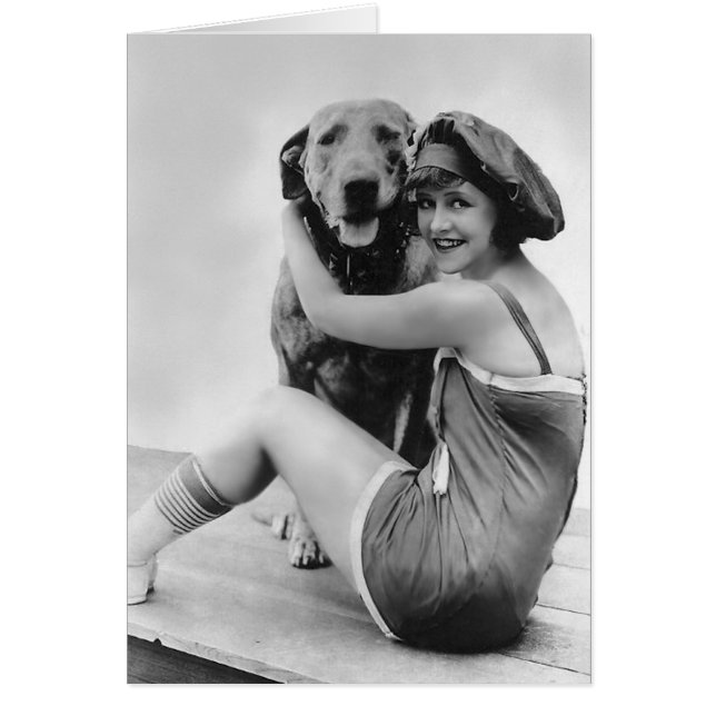 Elinor Field con "Keystone Teddy" el perro maravil (Frente)