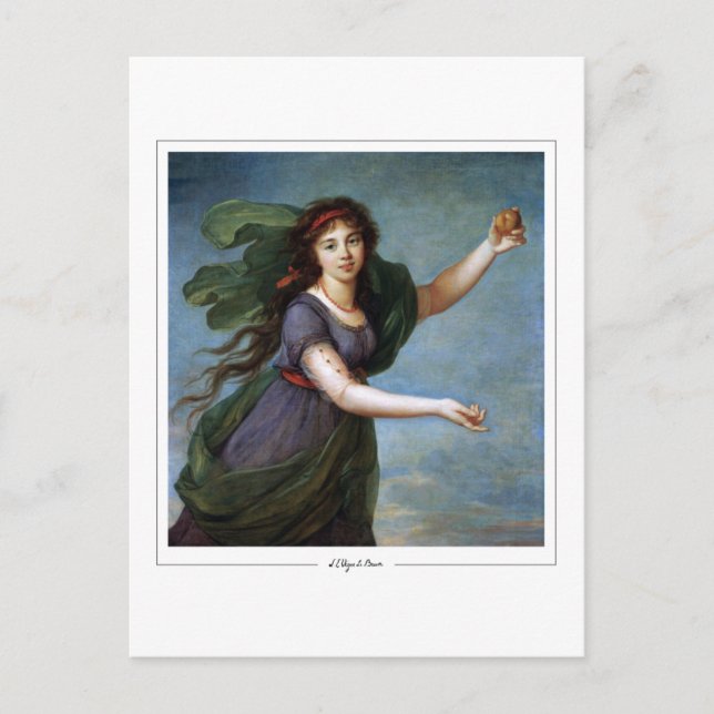 Élisabeth Vigée Le Brun #101 - Tarjeta postal de a (Anverso)