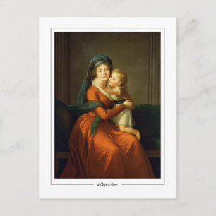 Élisabeth Vigée Le Brun #10 - Tarjeta postal de ar