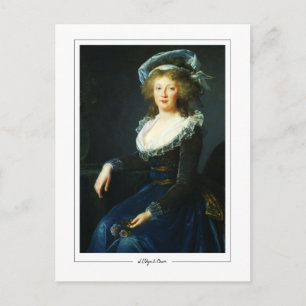 Élisabeth Vigée Le Brun #147 - Tarjeta postal de a