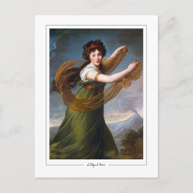 Élisabeth Vigée Le Brun #180 - Tarjeta postal de a (Anverso)