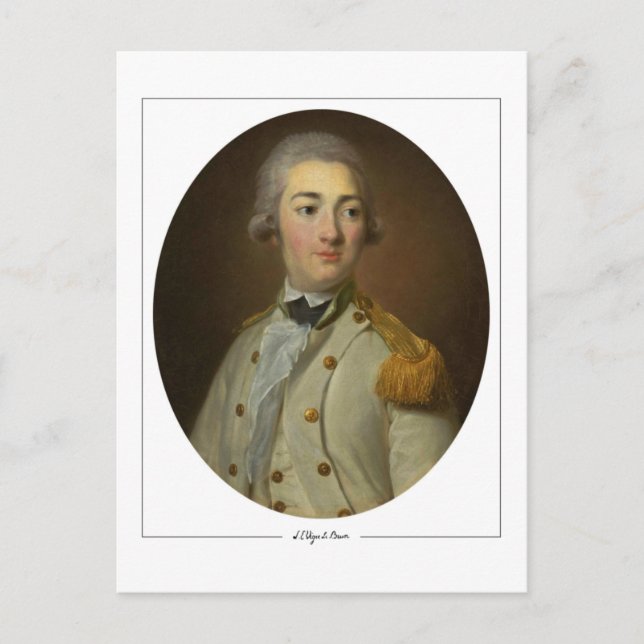 Élisabeth Vigée Le Brun #191 - Postales Bellas Art (Anverso)