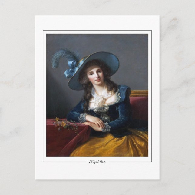 Élisabeth Vigée Le Brun #241 - Postales Bellas Art (Anverso)