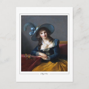 Élisabeth Vigée Le Brun #241 - Tarjeta postal de a