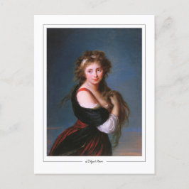 Élisabeth Vigée Le Brun #244 - Postales Bellas Art