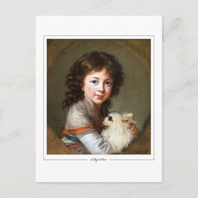 Élisabeth Vigée Le Brun #33 - Tarjeta postal de ar (Anverso)