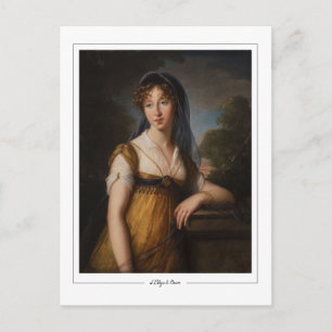 Élisabeth Vigée Le Brun #9 - Tarjeta postal de art