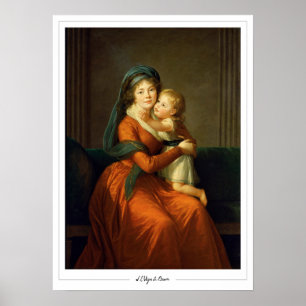 Élisabeth Vigée Le Brun Zedign cartel de arte #10