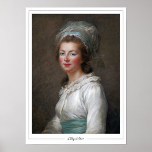 Élisabeth Vigée Le Brun Zedign cartel de arte #134