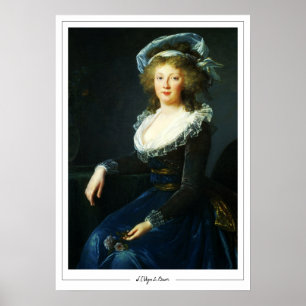 Élisabeth Vigée Le Brun Zedign cartel de arte #147
