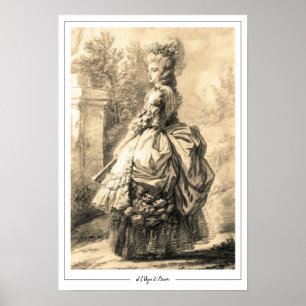 Élisabeth Vigée Le Brun Zedign cartel de arte #148
