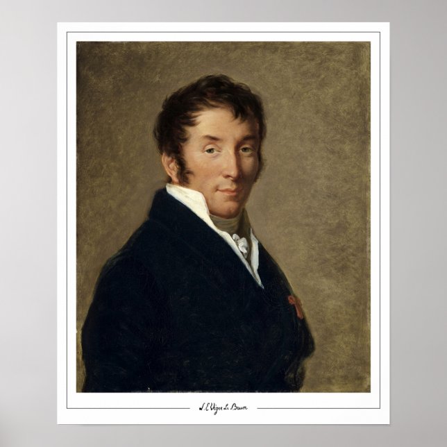Élisabeth Vigée Le Brun Zedign cartel de arte #251 (Frente)