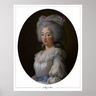 Élisabeth Vigée Le Brun Zedign cartel de arte #32