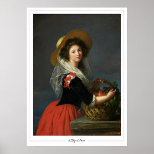 Élisabeth Vigée Le Brun Zedign cartel de arte #5