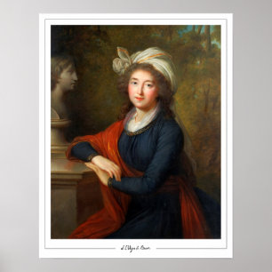 Élisabeth Vigée Le Brun Zedign cartel de arte #54