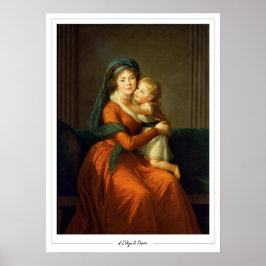 Élisabeth Vigée Le Brun Zedign Poster de Arte #10