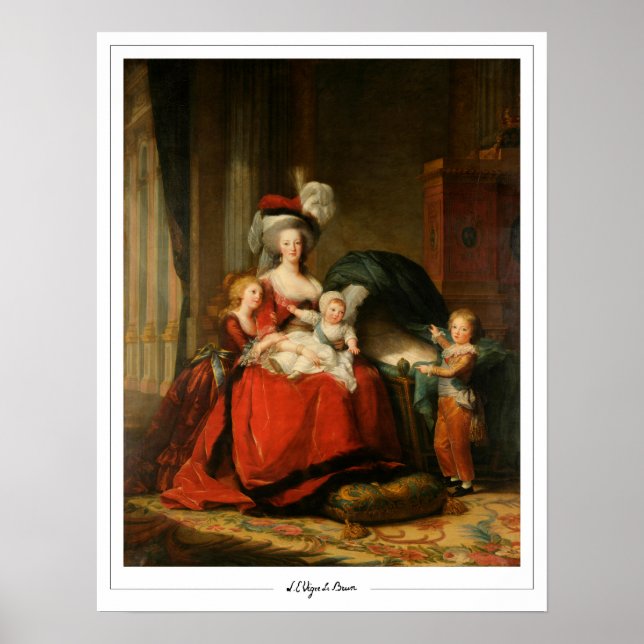 Élisabeth Vigée Le Brun Zedign Poster de Arte #12 (Frente)