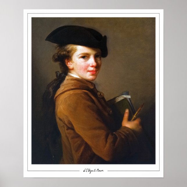 Élisabeth Vigée Le Brun Zedign Poster de Arte #170 (Frente)