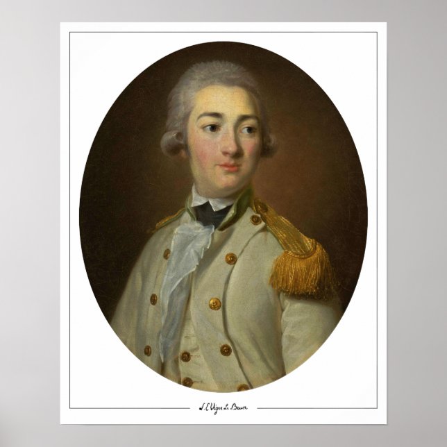 Élisabeth Vigée Le Brun Zedign Poster de Arte #191 (Frente)