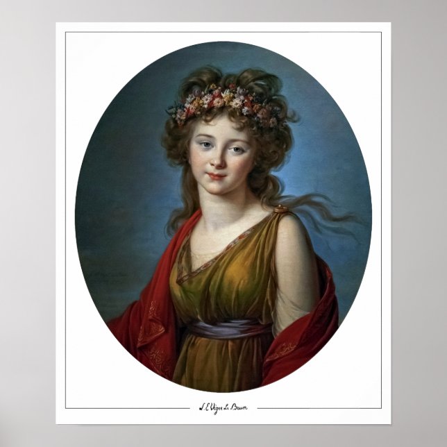 Élisabeth Vigée Le Brun Zedign Poster de Arte #198 (Frente)