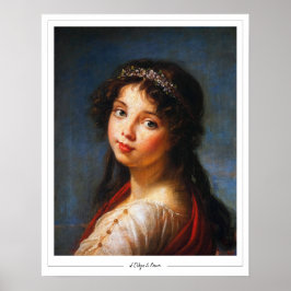Élisabeth Vigée Le Brun Zedign Poster de Arte #211