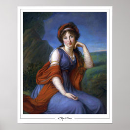 Élisabeth Vigée Le Brun Zedign Poster de Arte #257