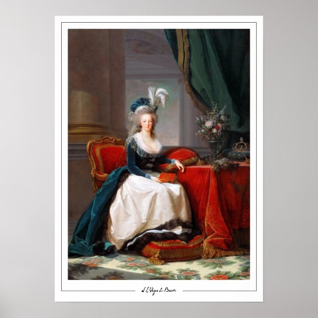 Élisabeth Vigée Le Brun Zedign Poster de Arte #266 (Frente)