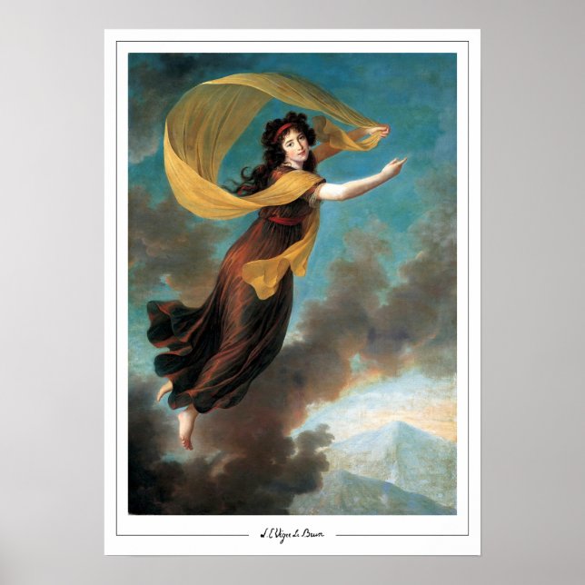 Élisabeth Vigée Le Brun Zedign Poster de Arte #274 (Frente)
