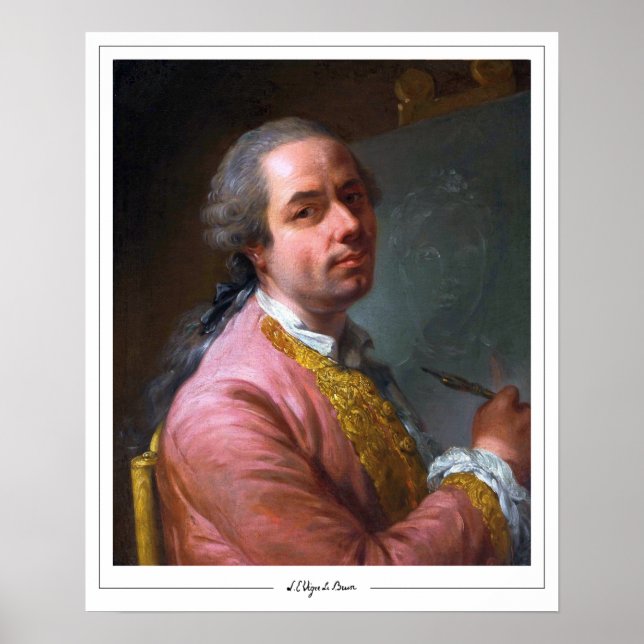 Élisabeth Vigée Le Brun Zedign Poster de Arte #47 (Frente)