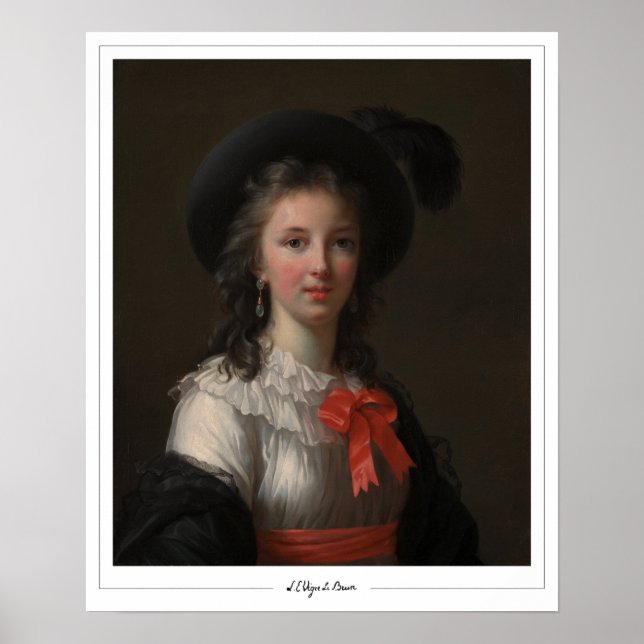 Élisabeth Vigée Le Brun Zedign Poster de Arte #7 (Frente)