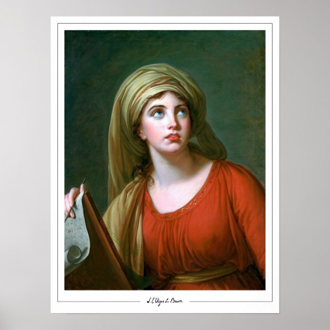 Élisabeth Vigée Le Brun Zedign Poster de Arte #83 (Frente)