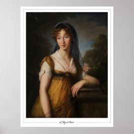 Élisabeth Vigée Le Brun Zedign Poster de Arte #9