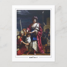 Elisabetta Sirani #10 - postal Bella Artes